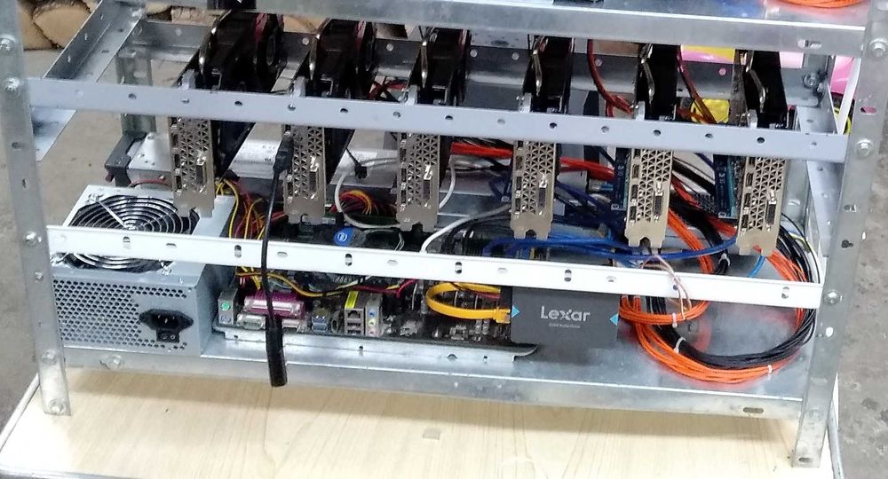 Mining rig rx 570 8gb