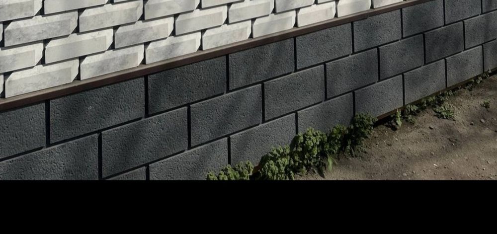 Tashqi fasad uchun sokl va plitkalar