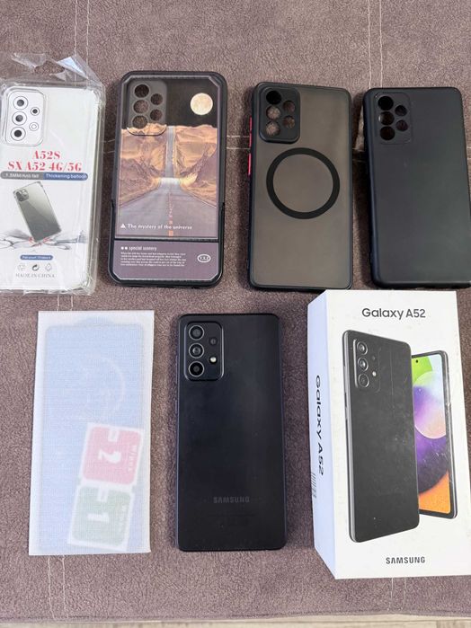 Смартфон Samsung Galaxy A52 8/256GB Black