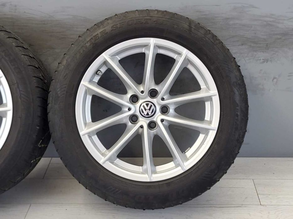 Roti/Jante VW 5x112 225/55 R17 Passat, Golf, Tiguan, Touran;  BMW Seria 5 (G30) Seria 6 (G32) Seria 7 (G11); Mercedes; Audi