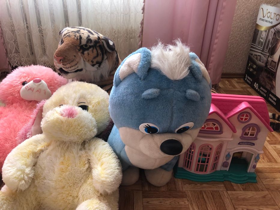 Мягкие игрушки,б/у
