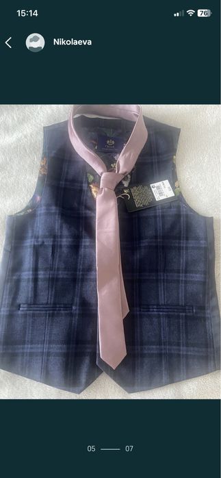 Next сако, елек , вратовръзка, риза