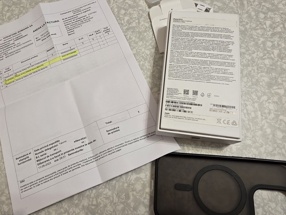 Iphone 14 Pro 256 Gb in stare foarte buna-bonus husa si folie  privacy