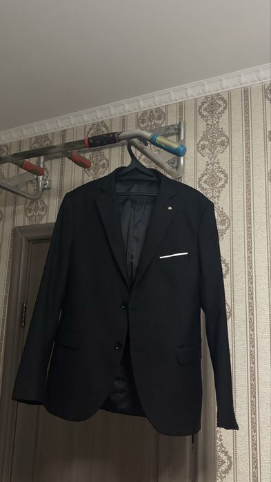 мужской пиджак черный