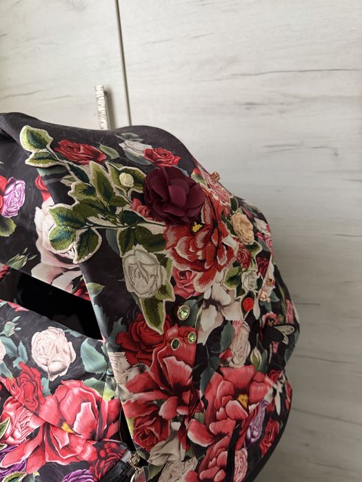 Детска количка CYBEX PRIAM Rose Gold / Spring Blossom