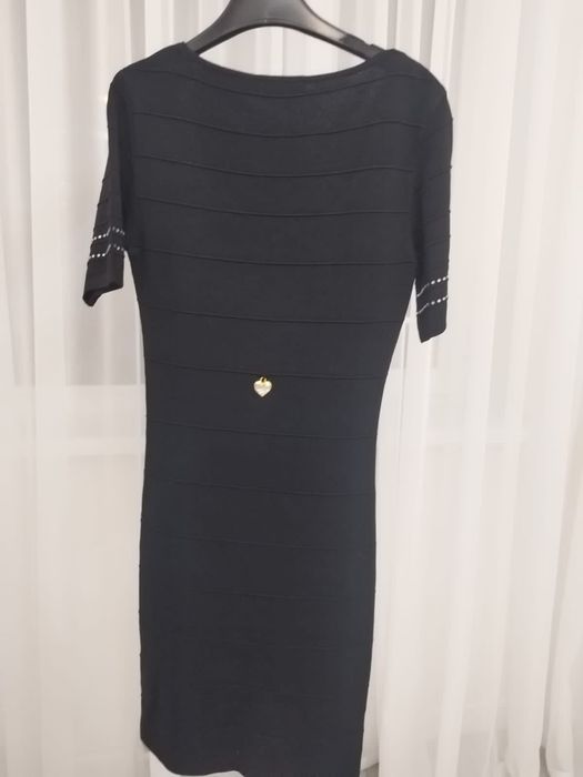 чёрное платье balizza