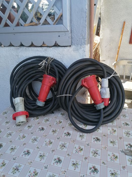 Prelungitor cablu mcg 4x6 mm pătrați priza fisa 32 amp