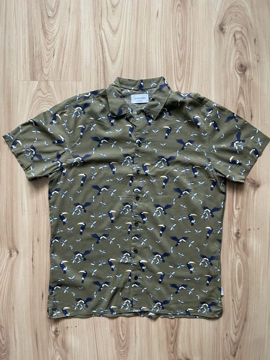 JACK & JONES Originals / мъжка риза къс ръкав М/L