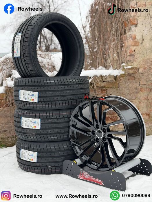 Jante AUDI19 R19 Model RS A4 A5 A6 A7 A8 Q3 Q5 Q7 Q8 RS anvelope vara/iarna Roti Audi cu anvelope R19