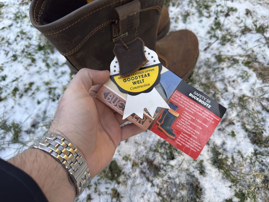 Buckler B701SMWP Brown K2 Waterproof Work Safety Rigger Boots