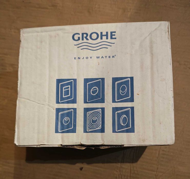 Clapeta WC Grohe Skate Air dubla , orizontala, crom, 38506000