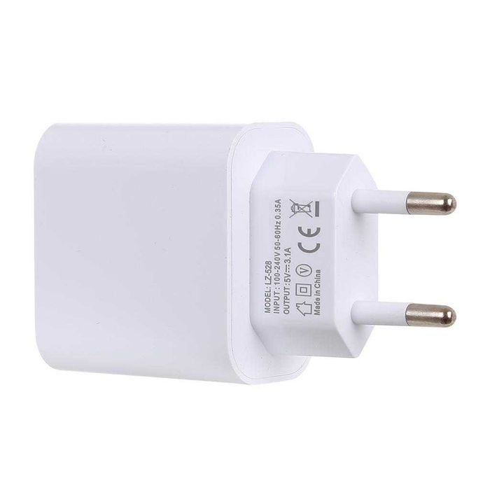 3.1A зарядно/адаптер с 3 USB порта за БЪРЗО ЗАРЕЖДАНЕ/ fast CHARGER