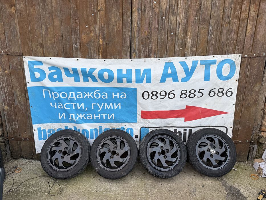 14 4х100 джанти с летни гуми