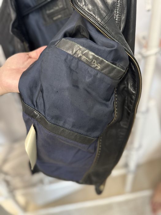 Кожаная куртка 46 s Massimo Dutti