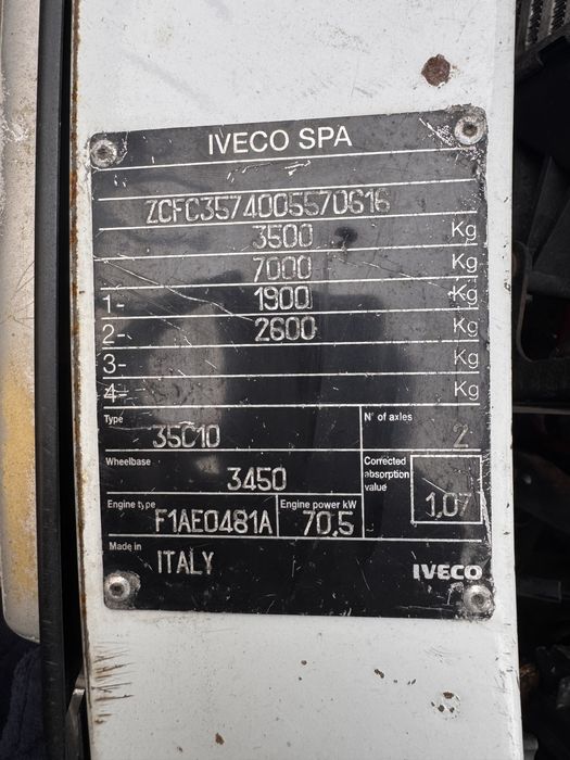 Iveco daily 35 10