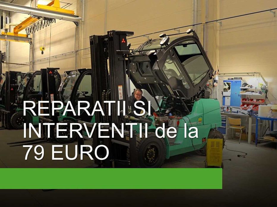 Service stivuitoare în Ploiești – Reparații, piese, anvelope, baterii