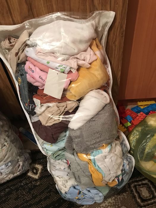 Детская одежда 0-6мес 47шт