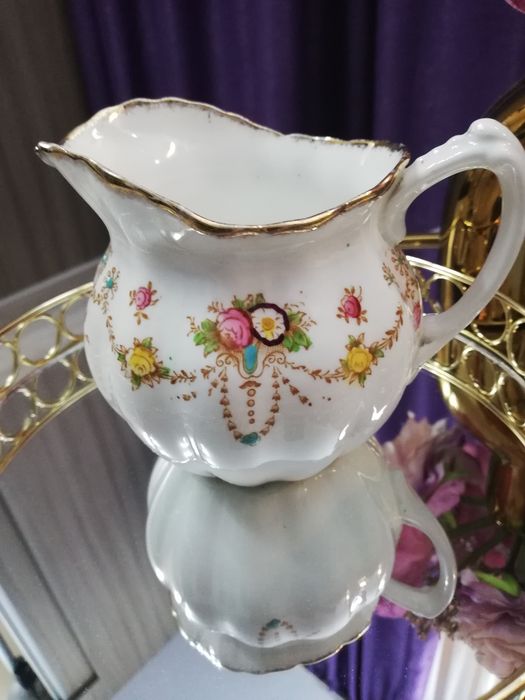 Cana de lapte și bol pt zahar  vintage  St Michael be england