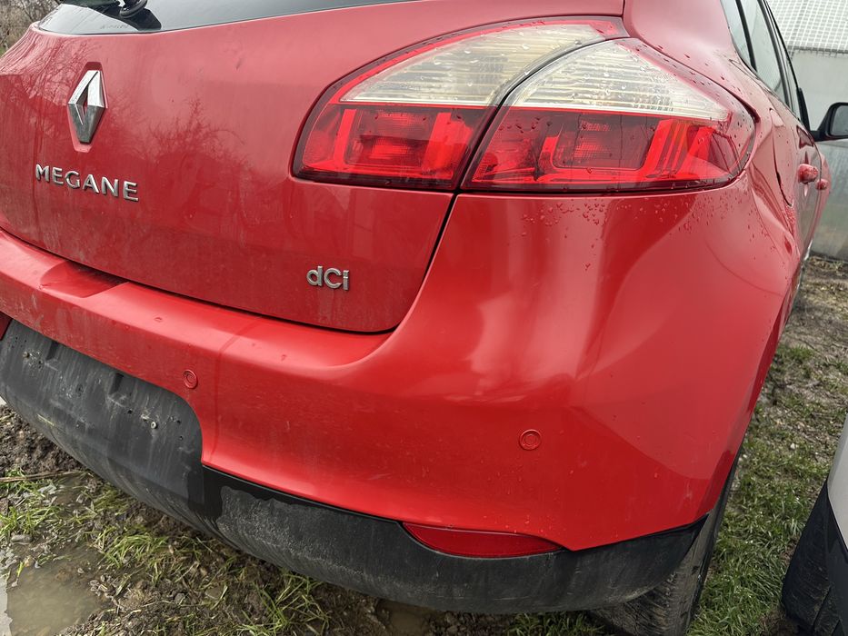 Bara spate renault megane 3 hatchback cu senzori