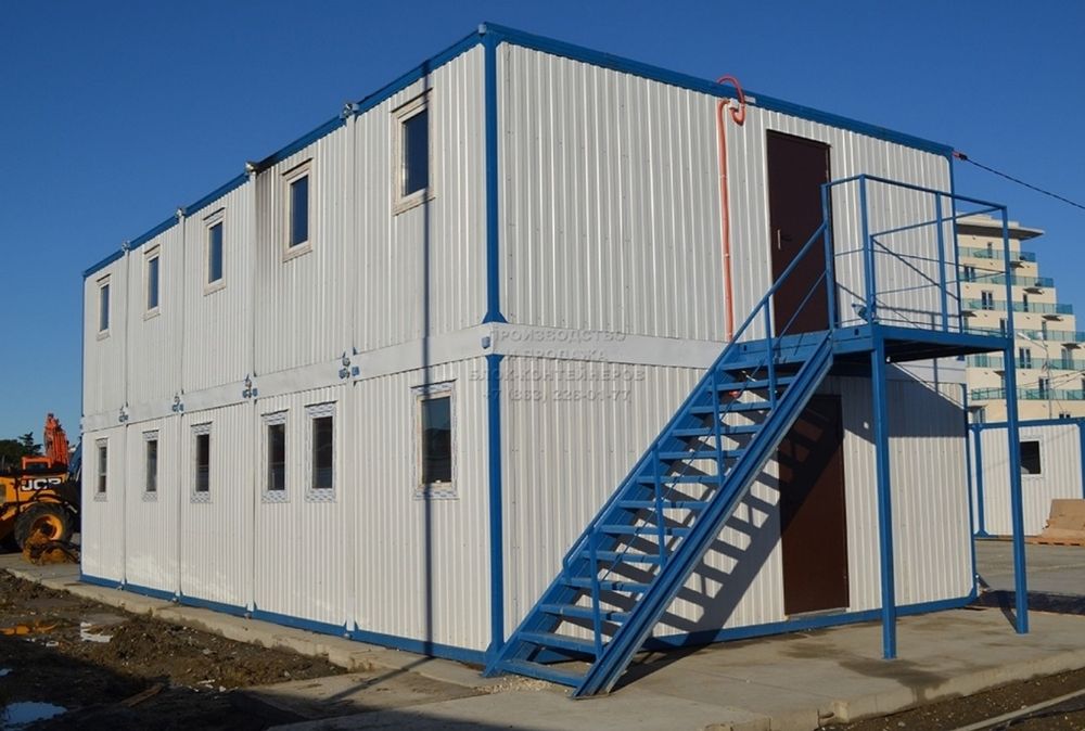 Кантейнер домик офис магазин жилые морских контейнеров
