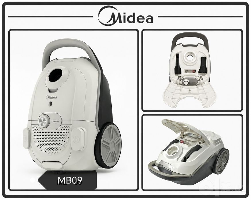 MIDEA changyutgichlari, (пылесосы) 2 yillik servis kafolat