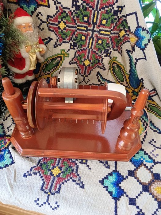 Электропрялка,ручной работы из дерева