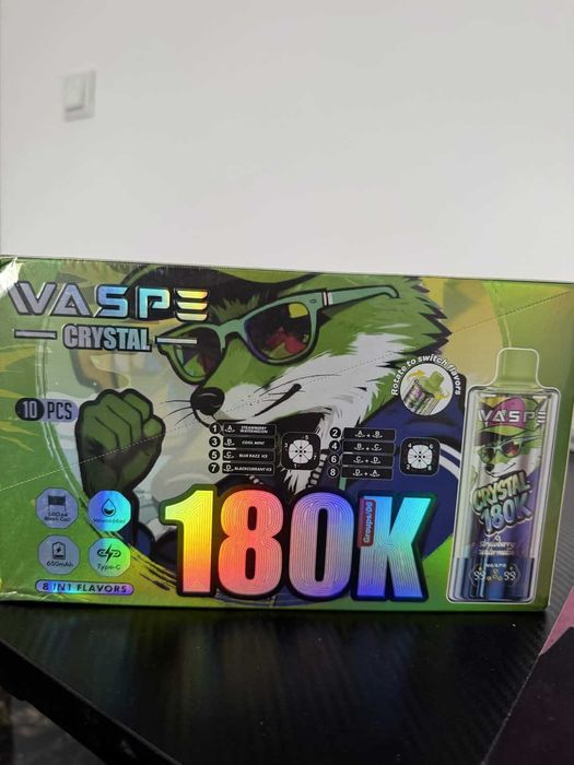 Vape 180,00 reincarcabil 8 in 1