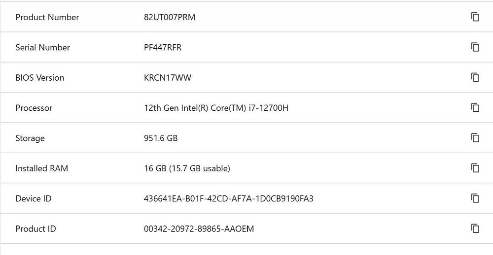 Lenovo Yoga Slim 7 ProX 14IAH7