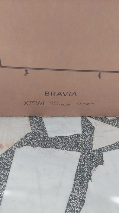 Телевизор Sony X75WL/50 50 inc + Кашон