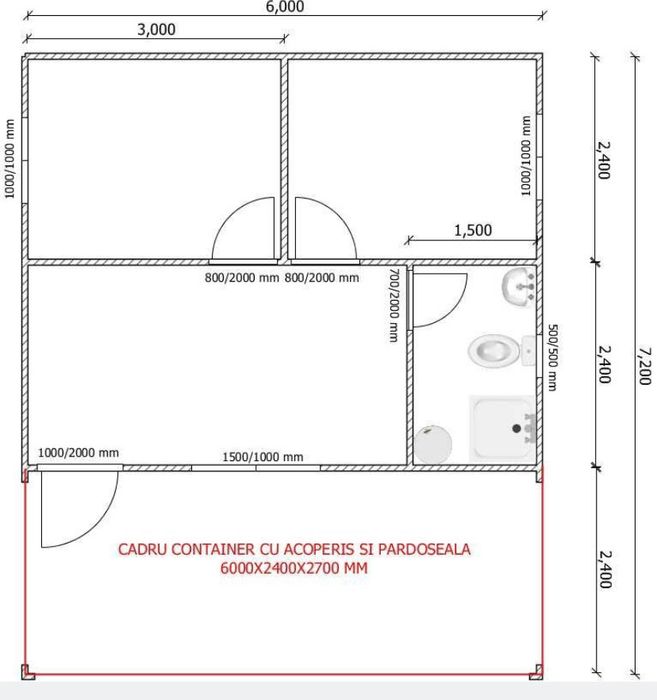 Vand case modulare la cheie accept variante auto