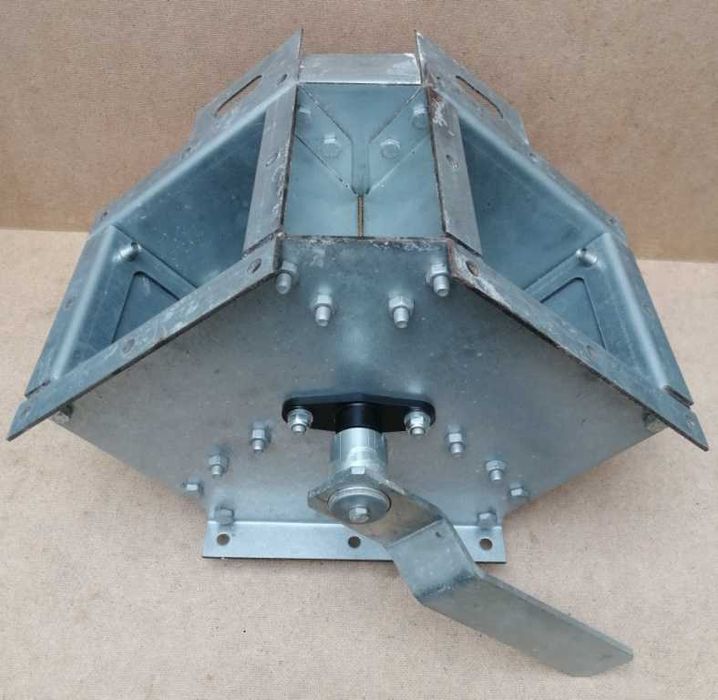 Петкус двупътна клапа и шибри Petkus за силози, бункери, разтоварища