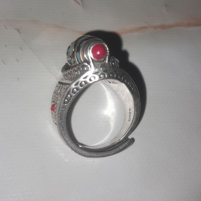 кольцо серебро s925