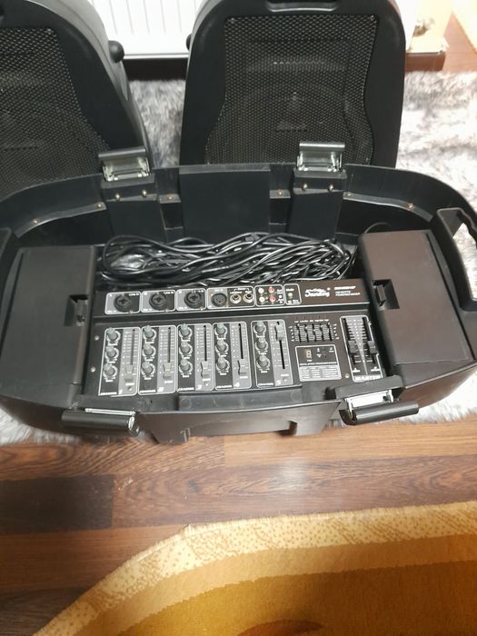 Set boxe cu amplificator si boxa