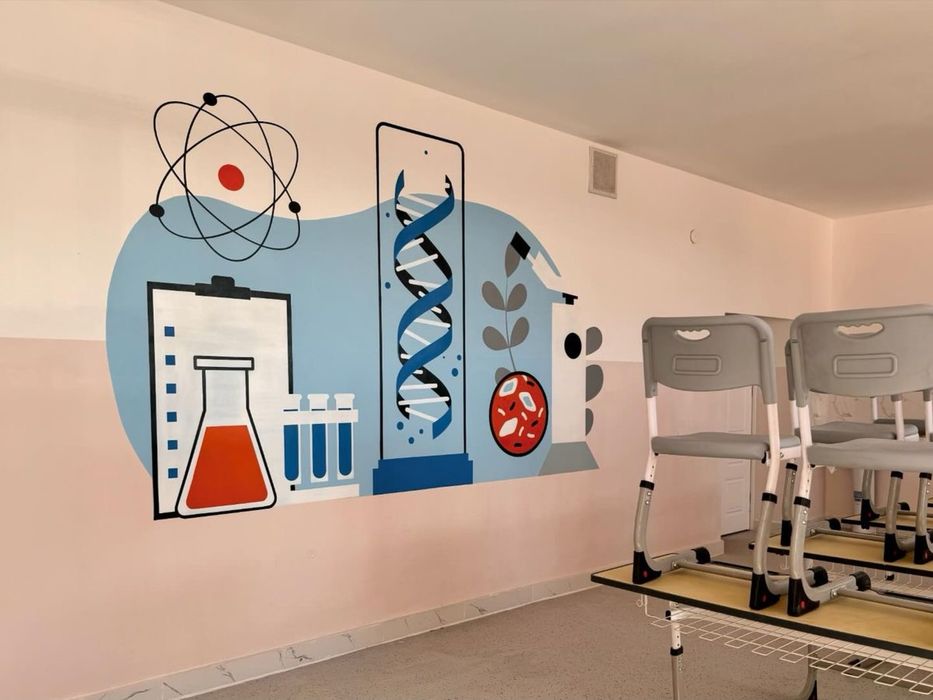 Maktab , bogchalarda devolda chizish