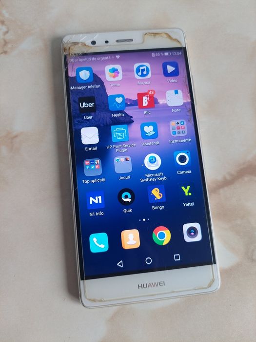 Vând Huawei P9 (normal, nu Lite) White / Alb fără probleme /poze reale