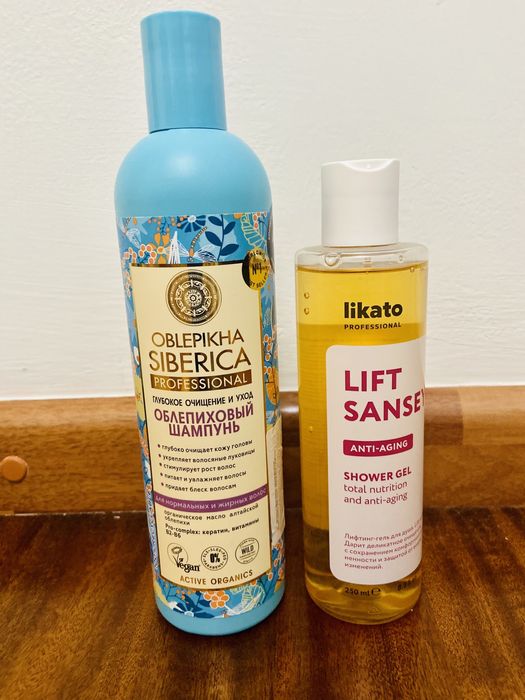 Продам шампунь Натура сиберика + гель для душа