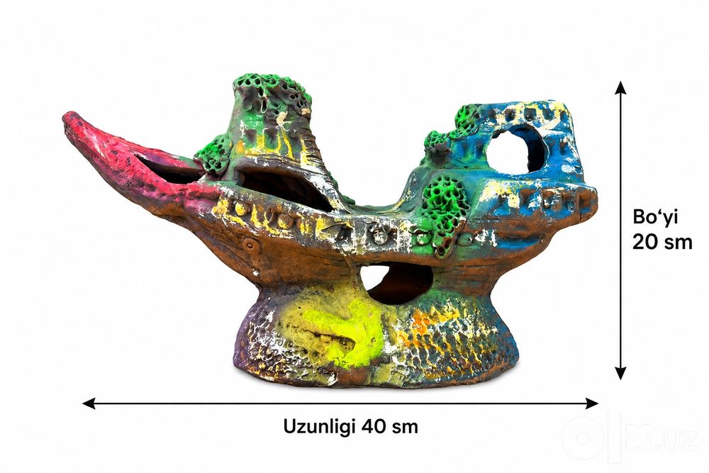 akvarium uchun dekarativni kema