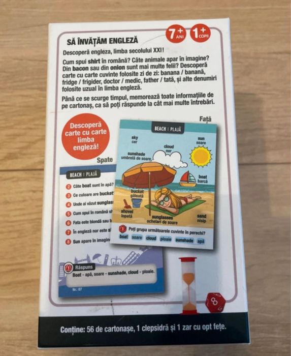 Joc educativ Să Învățăm Engleză