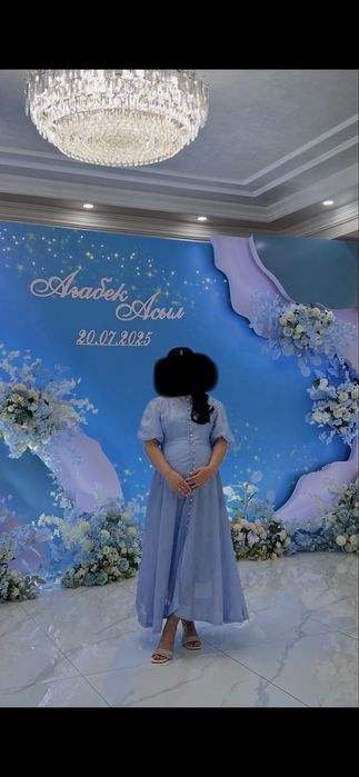 Нежное платье на вечер