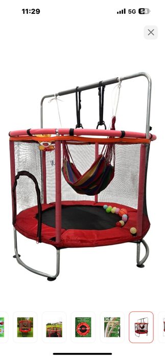 Батут детский в отличном состояний