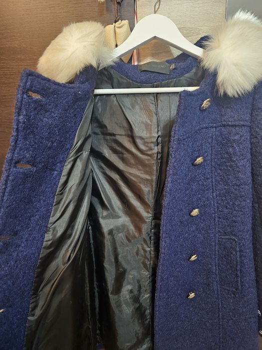 Palton cu blanita detașabilă