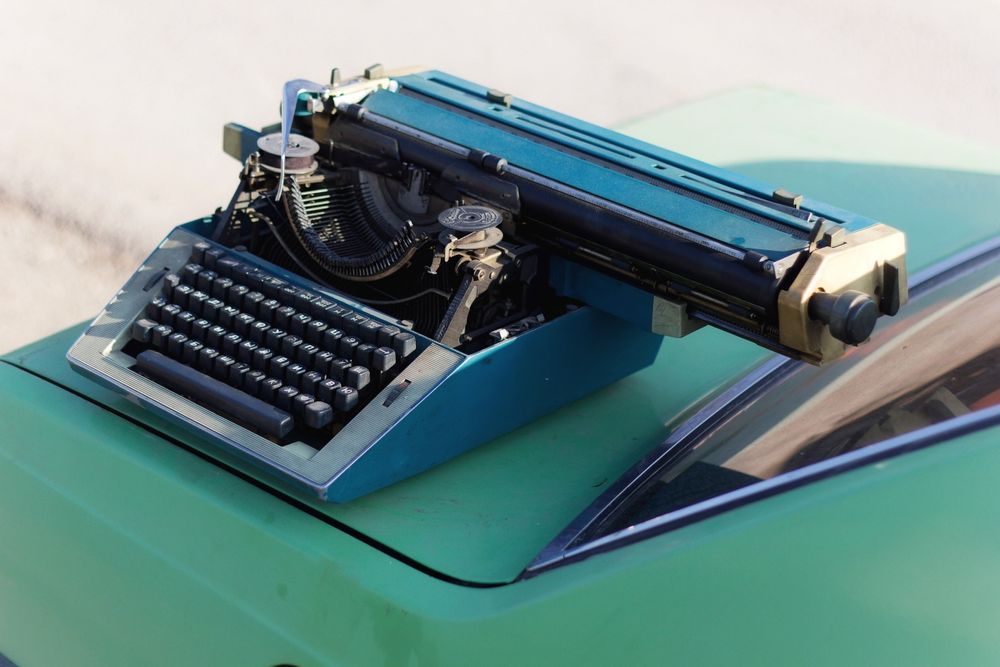 Пишущая машинка 80-e