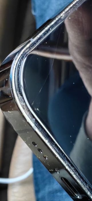 Экран оригинал батарейка Мининая 14 Pro