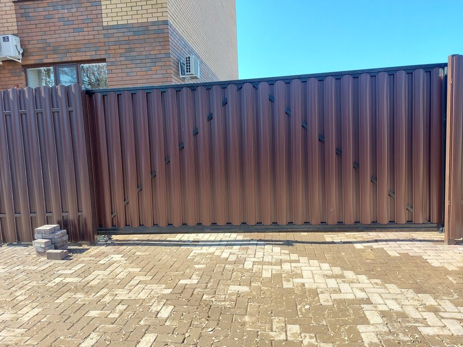 Ворота откатные!