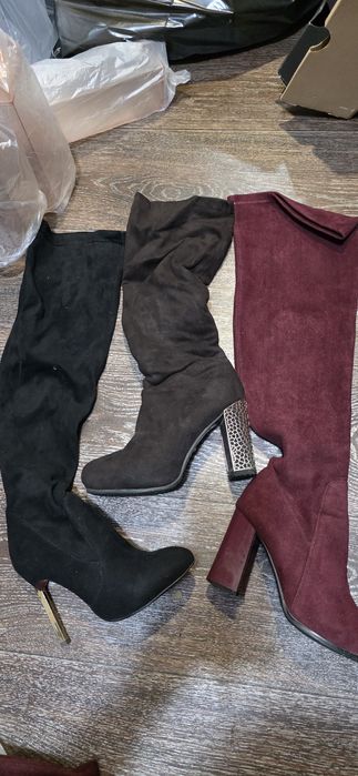 Продам сапоги ботфорты!