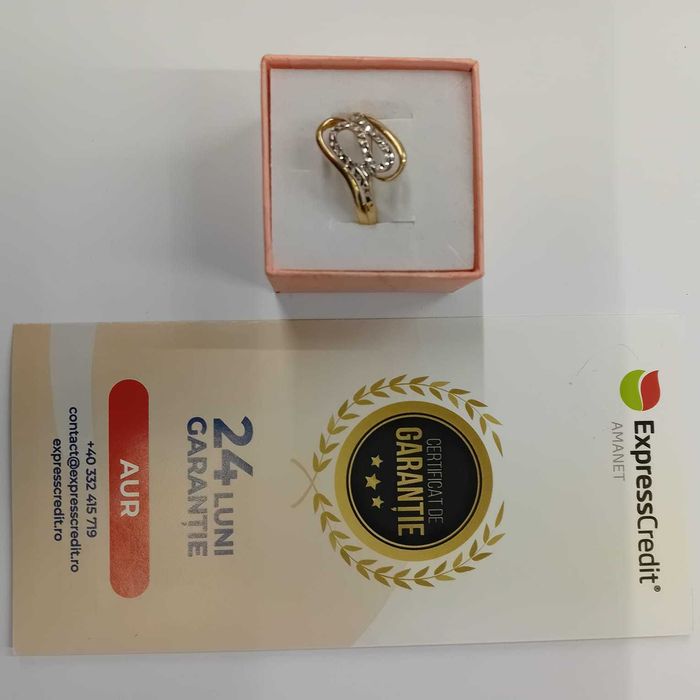 Inel aur 14k 3.12g (ag49 Esplanada b.6378) 2 ani garantie
