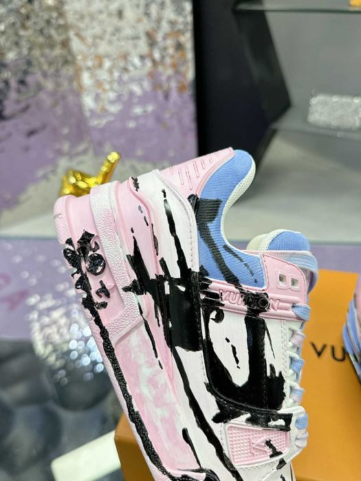 LV Nou Colorat Bărbați Femei Pantofi