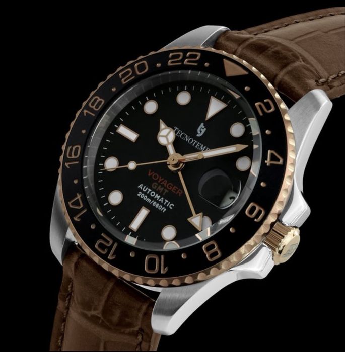 Vand ceas Tecnotempo Voyager GMT Automatic 200M WR – Editie Limitata