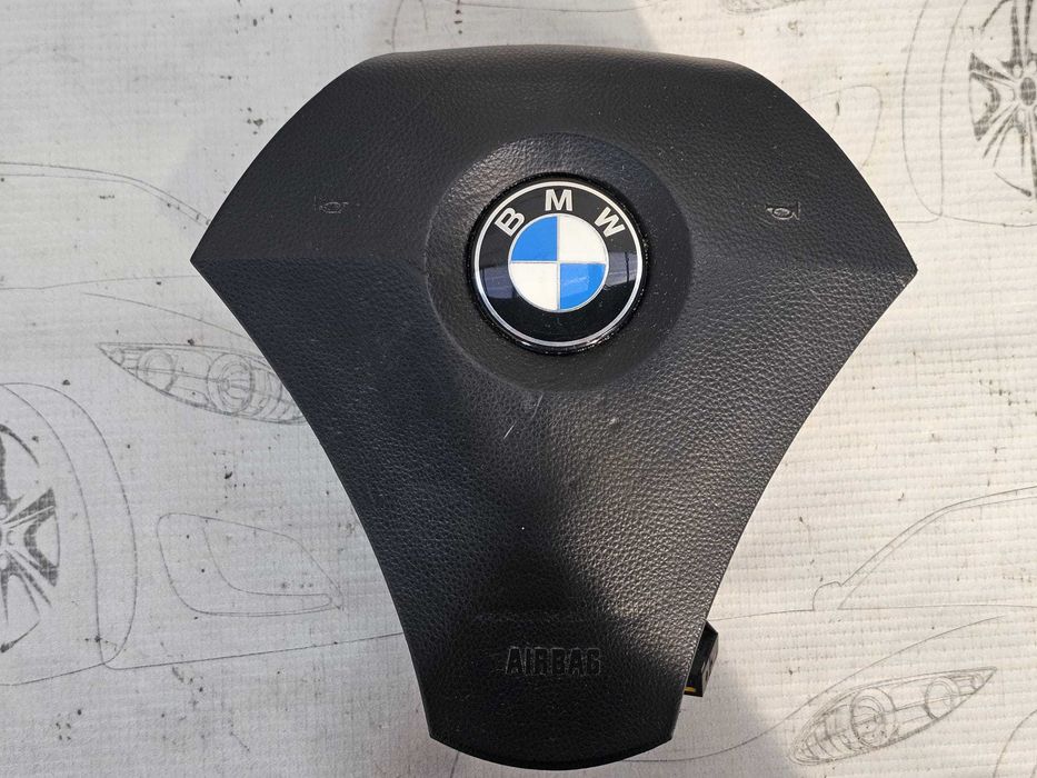 Airbag volan șofer BMW Seria 5 E60 E61 / Seria 6 E63 E64 2003-2010 2005 3.0d 160kW Cod OEM: 32346776425, 6776425 (5G3)