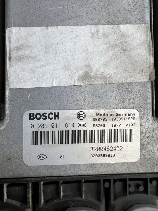 ECU Calculator Motor Renault Megane 2.0DCi 8200462452  0 281 011 814